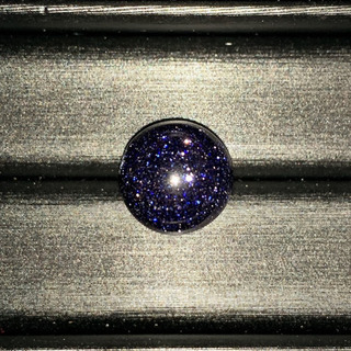 ブルーゴールドストーン（紫金石）（12mm玉）粒売り