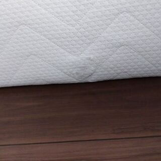 ローベッド キングスダウン クイーン マットレス ベッドフレームの画像