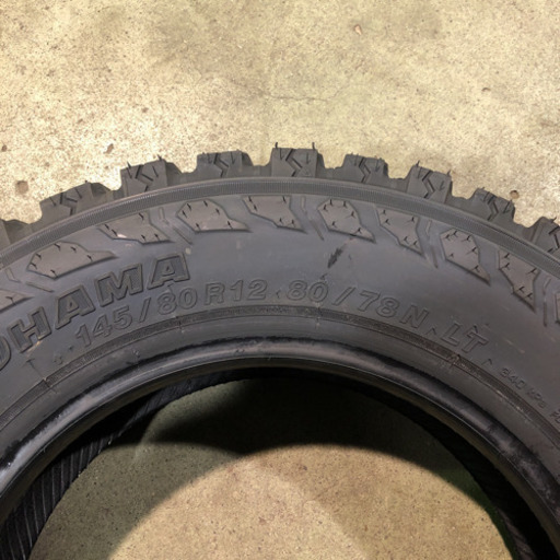 ヨコハマタイヤ　　ジオランダー145/80R12