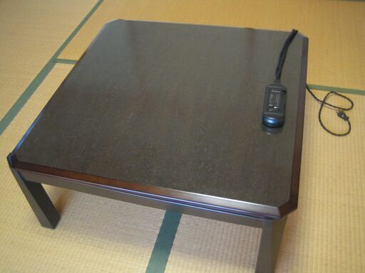 ナショナル家具調こたつ  昭和レトロ