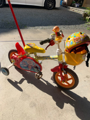 アンパンマン自転車、ヘルメットセット
