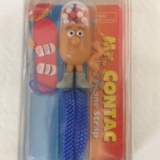 【非売品】Mr.CONTAC キャラクターストラップの画像