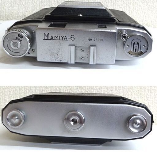 ジャンク扱い/シャッター切れる★MAMIYA-6 マミヤ 6 スプリングカメラ 蛇腹 レンズ付 フィルムカメラ  ☆ PayPay(ペ