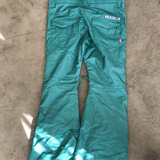 スノーボード　ウェア　パンツ　緑の画像