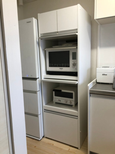 レンジ台　大型レンジOK  幅57.5cm