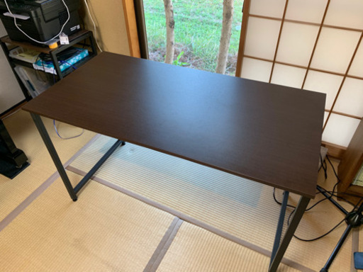 サンワダイレクト　ワークデスク　机　120x60