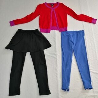 女の子冬服　ユーズド　GAP　ニットカーデ ＆ Poloラルフロ...