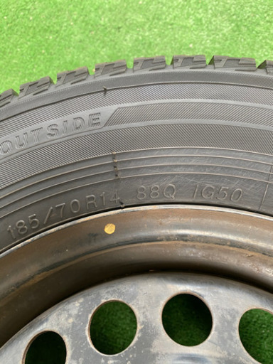 スタッドレス  安心のYOKOHAMA  １シーズン使用