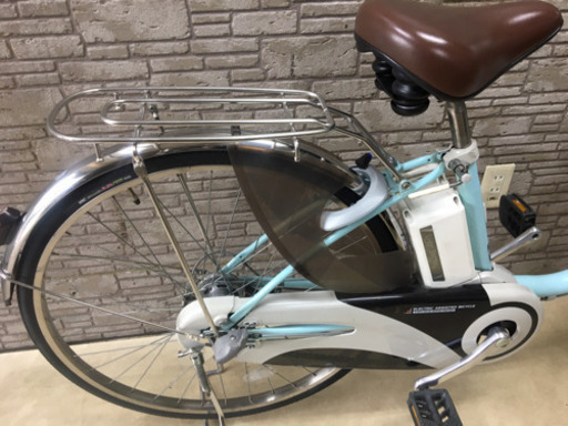 東京23区配達無料　新基準 Panasonic パナソニック ビビDX 6.6Ah リチウム 電動自転車☆中古☆26インチ☆パナ