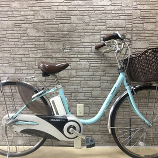 東京23区配達無料　新基準 Panasonic パナソニック ビビDX 6.6Ah リチウム 電動自転車☆中古☆26インチ☆パナ