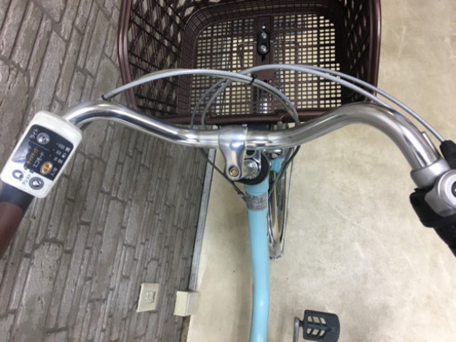 東京23区配達無料　新基準 Panasonic パナソニック ビビDX 6.6Ah リチウム 電動自転車☆中古☆26インチ☆パナ