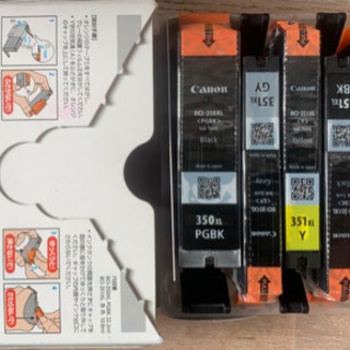 Canonプリンターインク純正品リサイクル350、351