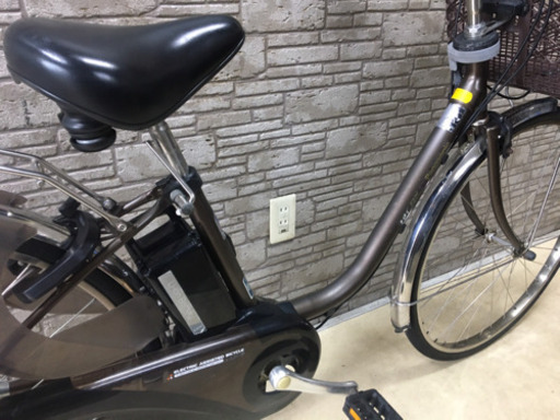東京23区配達無料　新基準 Panasonic パナソニック ビビDX 6.6Ah リチウム 電動自転車☆中古☆パナ☆26インチ