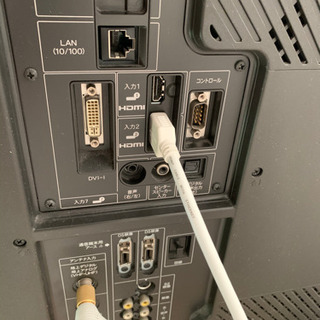 シャープ アクオス37型テレビ 2008年製の画像