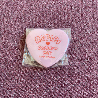 レピピ　コーム付きコンパクトミラー