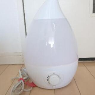 雫型の超音波式加湿器の画像
