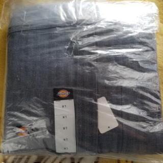 ディッキーズ つなぎ 長袖 4897 48977 Lサイズ Dickies フィッシャーストライプ の画像