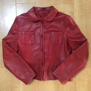 ラムレザー ジャケット M