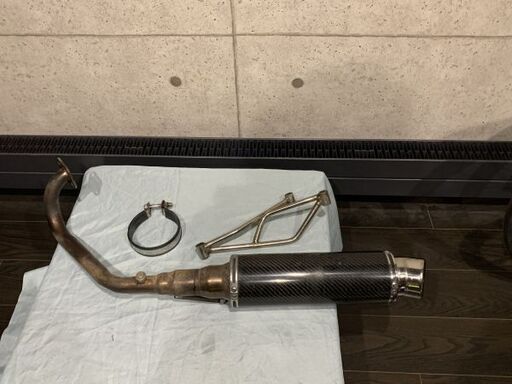 アドレスV125G マフラー　新品ガスケット付き