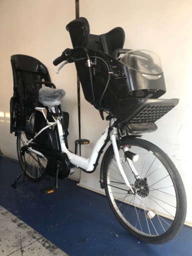 ヤマハ　パスキッス　26インチ 3人乗り 8.7ah デジタル　電動自転車　1121