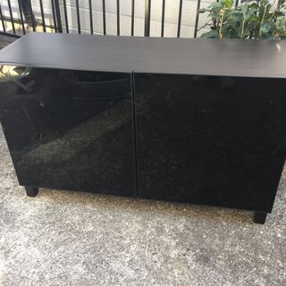 IKEA ガラス扉付き棚板 シェルフ