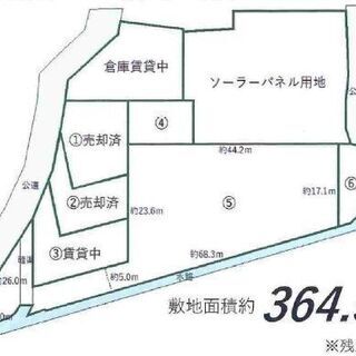★貸土地★    高槻市萩之庄　364.59坪　#資材置き場　＃...
