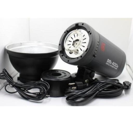ジンベイ Jinbei社製 DM3-400-V デジタルフラッシュ ストロボ 照明■希少品■