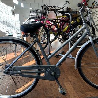 中古自転車　ブリヂストン　エコアルミ 26インチ　オーバーホール済