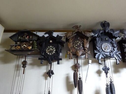 機械式鳩時計　６台