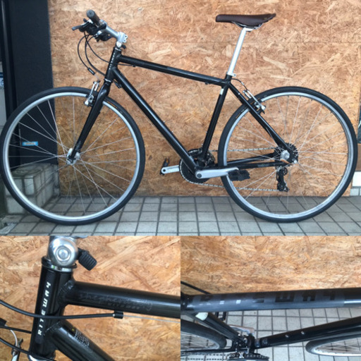 RITEWAY SHEPHERD CITY ライトウェイ　シェファードシティ クロスバイク BLACK 街乗り、通勤・通学