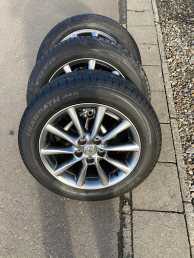 値下げさせていただきます。❗️トヨタエスティマ純正ホイルタイヤセット