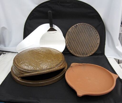 HAKUHO/ハクホウ☆Pizzeria/ピッツェリア　耐熱陶器製　本格的石窯ピザオーブン 約36㎝　札幌