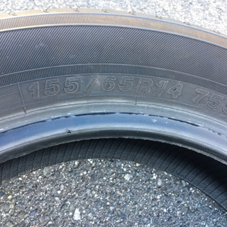 ヨコハマ　エコス　155/65R14  タイヤ1本です。の画像