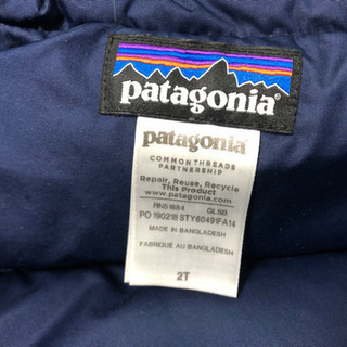パタゴニア　ダウンジャケット　（90〜110）2歳　男の子の画像