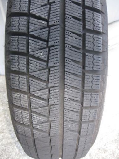 １５５／６５Ｒ１３　２０１６製　ブリヂストン　ブリザックＲＥＶＯ　ＧＺ　スタッドレスタイヤ＆４穴アルミホイール　４本　パレット　ルークス　ワゴンR