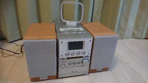 パイオニア CD MD  カセット ミニコンポ ジャンク品