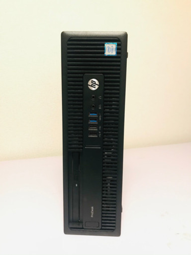 hp】ProDesk 600 G2 SFF Core i3-6100 3.70GHz メモリ4GB HDD 1 Tb DVD-ROM Windows10Pro 中古デスクトップPC