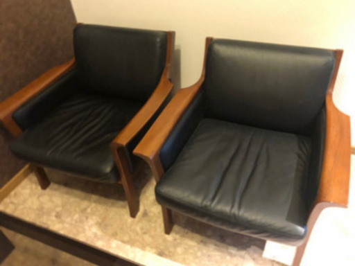 【美品】応接セット　4点　ソファ　テーブル