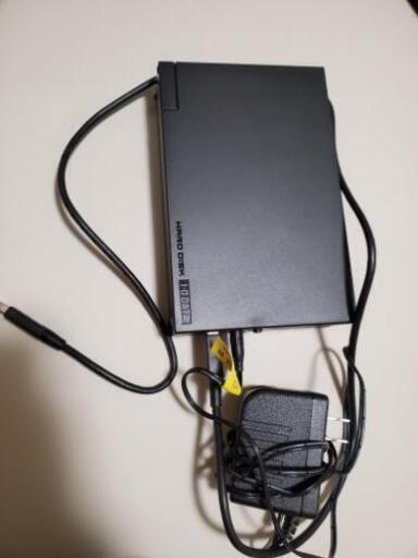 外付けハードディスク(2TB)hdcl-ute2k