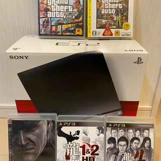 ps3 本体　グランドセフトオート　龍が如く　メタルギアソリッド...