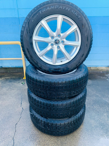 225/65R17 美品❗️バリ山スタッドレスタイヤ　ホイール4本セット