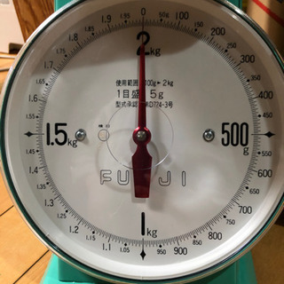 箱付き新品＊はかり2kgの画像