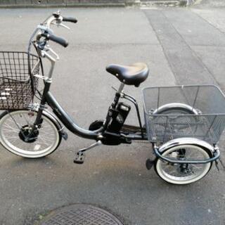 美品★ペルテック 電動アシスト三輪車