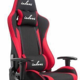 ゲーミングチェア オットマン付き IODOOS ほぼ新品