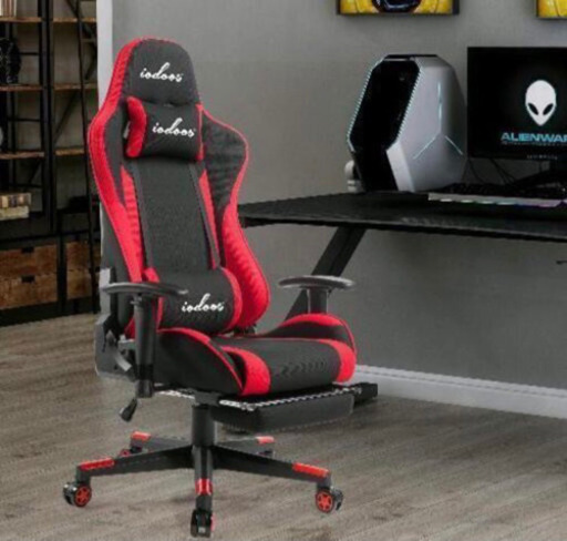 ゲーミングチェア オットマン付き　IODOOS ほぼ新品
