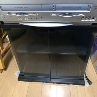 無料☆お譲りします！シャープ テレビデオ DVD機能無し ブラウン管21インチテレビの画像