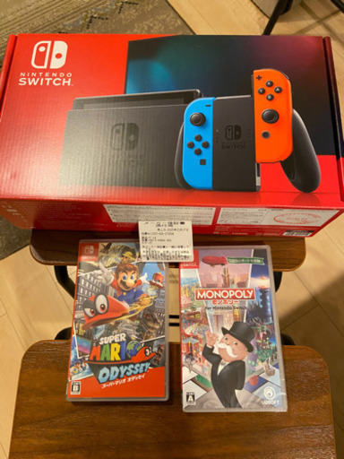 新品スイッチ+ゲームソフト　お買い得セット