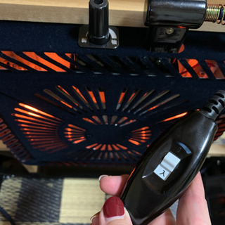 リバーシブル電気こたつ〈未使用〉小サイズの画像