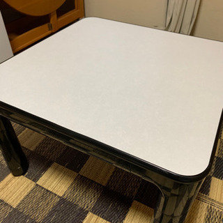 リバーシブル電気こたつ〈未使用〉小サイズの画像