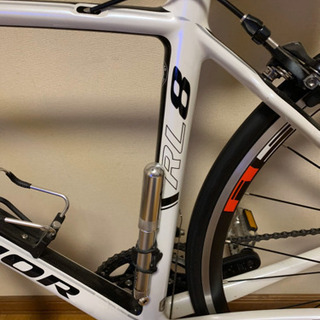 ブリヂストンサイクル　BRIDGESTONE CYCLE  スポーツロードバイク　ANCHOR  アンカー　RH8シリーズ　美品　自転車　トレーニングマシーン　空気入れ　セットの画像